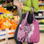 Aloha Vintage Plumeria Hawaiian Tapa Pattern Grocery Bag Pink Hawaiian Tapa Pattern - Polynesian Pride