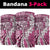 Aloha Vintage Plumeria Hawaiian Tapa Pattern Neck Gaiter Pink Hawaiian Tapa Pattern - Polynesian Pride