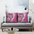 Aloha Vintage Plumeria Hawaiian Tapa Pattern Pillow Cover Pink Hawaiian Tapa Pattern - Polynesian Pride