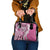 Aloha Vintage Plumeria Hawaiian Tapa Pattern Shoulder Handbag Pink Hawaiian Tapa Pattern - Polynesian Pride