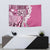 Aloha Vintage Plumeria Hawaiian Tapa Pattern Tapestry Pink Hawaiian Tapa Pattern - Polynesian Pride