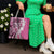 Aloha Vintage Plumeria Hawaiian Tapa Pattern Tote Bag Pink Hawaiian Tapa Pattern - Polynesian Pride