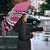 Aloha Vintage Plumeria Hawaiian Tapa Pattern Umbrella Pink Hawaiian Tapa Pattern - Polynesian Pride