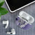 Aloha Vintage Plumeria Hawaiian Tapa Pattern AirPods Case Purple Hawaiian Tapa Pattern - Polynesian Pride