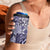 Aloha Vintage Plumeria Hawaiian Tapa Pattern 4 in 1 Can Cooler Tumbler Purple Hawaiian Tapa Pattern - Polynesian Pride