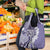 Aloha Vintage Plumeria Hawaiian Tapa Pattern Grocery Bag Purple Hawaiian Tapa Pattern - Polynesian Pride