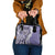 Aloha Vintage Plumeria Hawaiian Tapa Pattern Shoulder Handbag Purple Hawaiian Tapa Pattern - Polynesian Pride