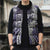 Aloha Vintage Plumeria Hawaiian Tapa Pattern Sleeveless Puffer Jacket Purple Hawaiian Tapa Pattern - Polynesian Pride