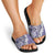 Aloha Vintage Plumeria Hawaiian Tapa Pattern Slide Sandals Purple Hawaiian Tapa Pattern - Polynesian Pride