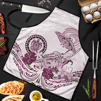 Polynesian Manta Ray Apron Pink Floral Turtle Tattoo - Polynesian Pride