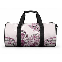 Polynesian Manta Ray Duffle Bag Pink Floral Turtle Tattoo LT9 One size Pink - Polynesian Pride