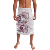 Polynesian Manta Ray Lavalava Pink Floral Turtle Tattoo - Polynesian Pride