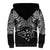 New Zealand Rugby Sherpa Hoodie Black Haka Dance With NZ Champions History LT9 - Polynesian Pride