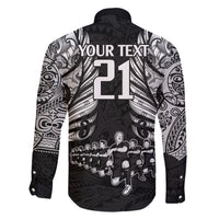 Custom New Zealand Rugby Family Matching Summer Maxi Dress and Hawaiian Shirt Black Haka Dance With NZ Champions History LT9 - Polynesian Pride