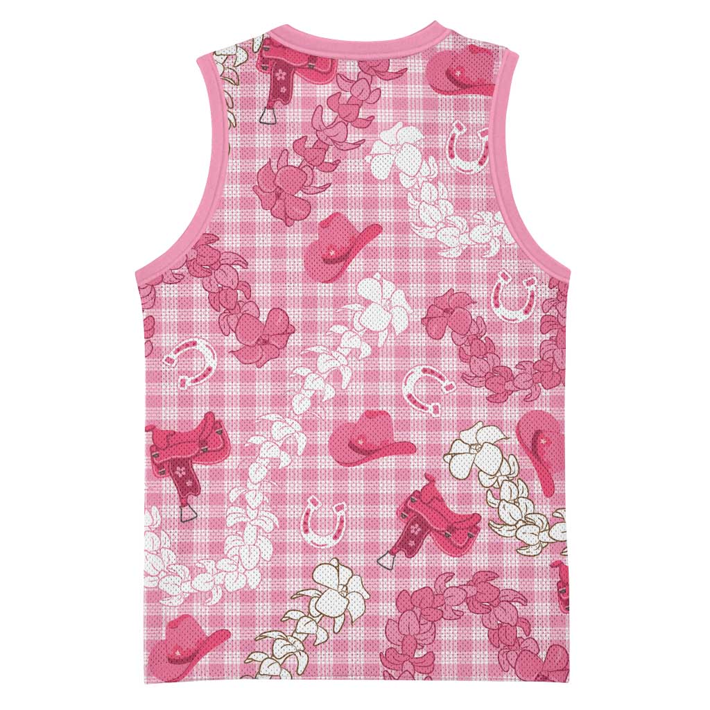 Paniolo Palaka Hawaiian Cowgirl Basketball Jersey - Polynesian Pride