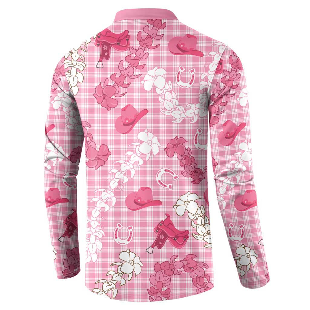 Paniolo Palaka Hawaiian Cowgirl Button Sweatshirt - Polynesian Pride