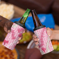 Paniolo Palaka Hawaiian Cowgirl 4 in 1 Can Cooler Tumbler - Polynesian Pride