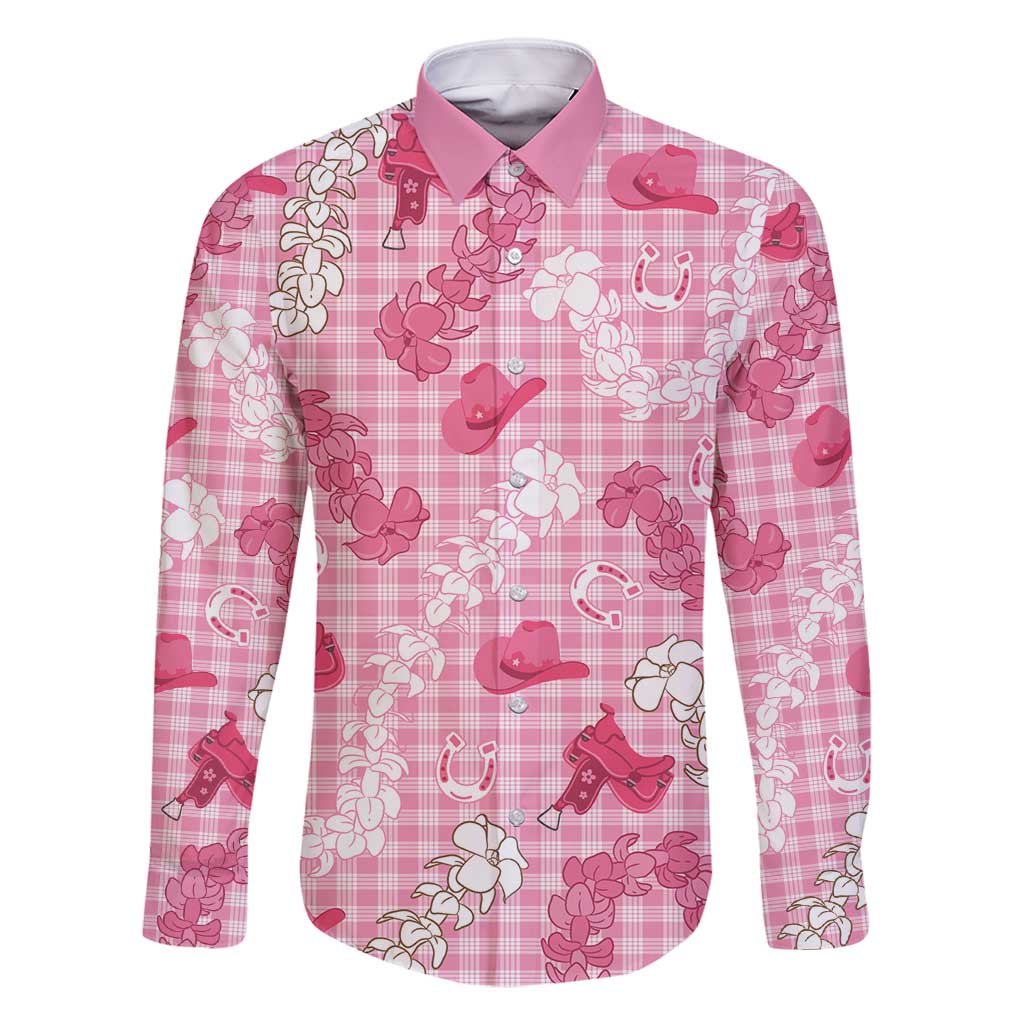 Paniolo Palaka Hawaiian Cowgirl Family Matching Mermaid Dress and Hawaiian Shirt - Polynesian Pride