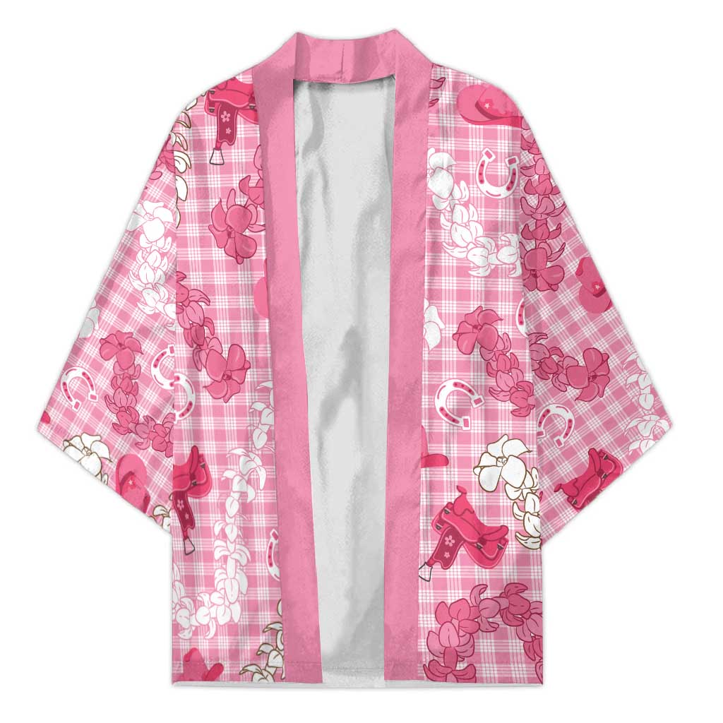 Paniolo Palaka Hawaiian Cowgirl Kimono - Polynesian Pride