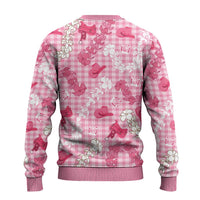 Paniolo Palaka Hawaiian Cowgirl Ugly Christmas Sweater - Polynesian Pride