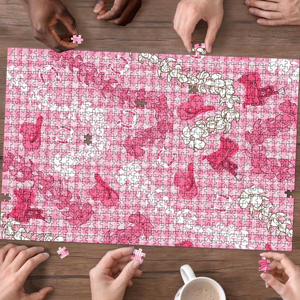 Paniolo Palaka Hawaiian Cowgirl Puzzle - Polynesian Pride