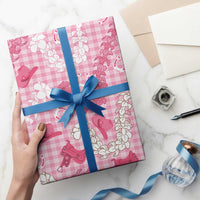 Paniolo Palaka Hawaiian Cowgirl Wrapping Paper - Polynesian Pride