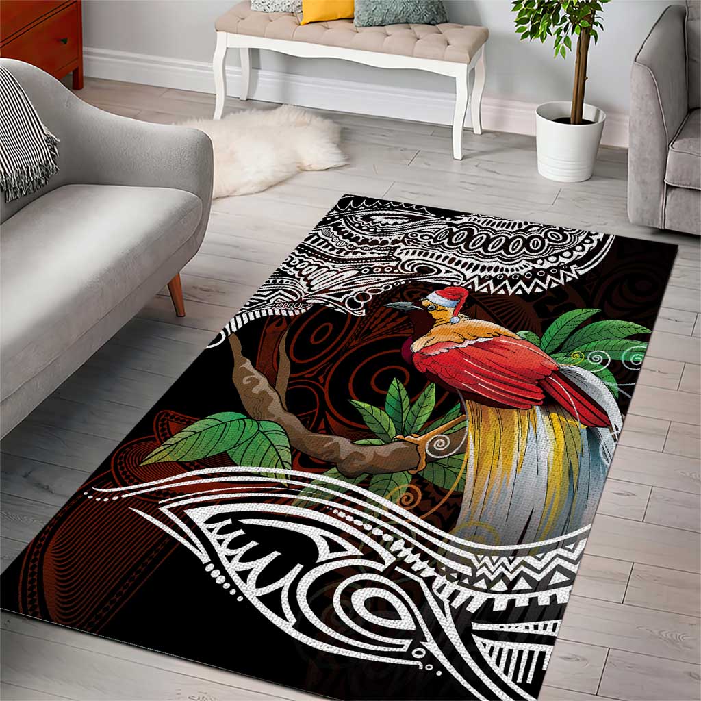 Papua New Guinea Christmas Area Rug - Polynesian Pride