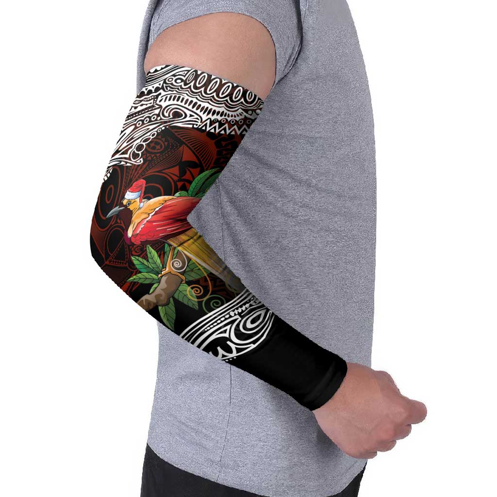 Papua New Guinea Christmas Arm Sleeves LT9 - Polynesian Pride