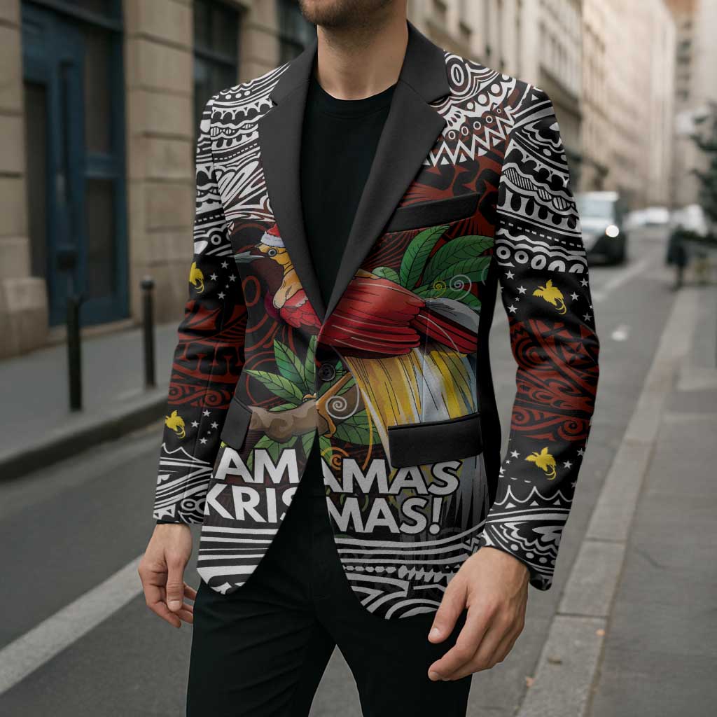 Papua New Guinea Christmas Blazer LT9 - Polynesian Pride