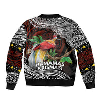 Papua New Guinea Christmas Bomber Jacket LT9 - Polynesian Pride