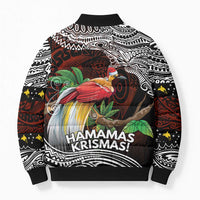 Papua New Guinea Christmas Bomber Puffer Jacket LT9 - Polynesian Pride