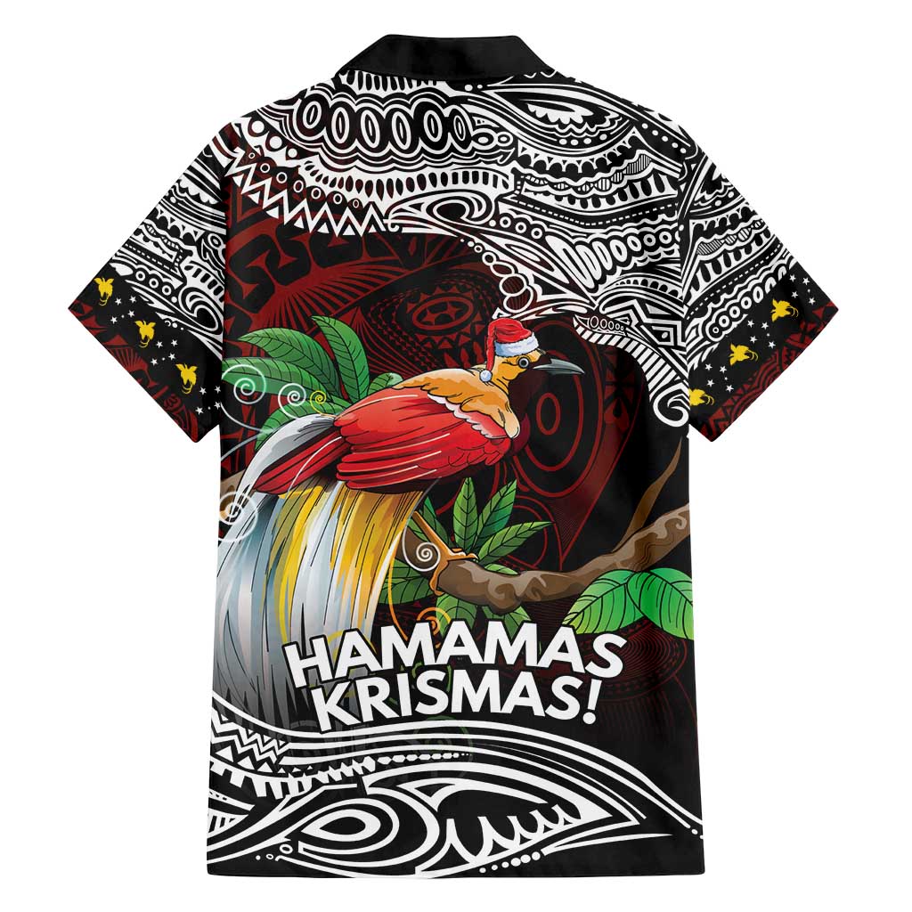 Papua New Guinea Christmas Family Matching Long Sleeve Bodycon Dress and Hawaiian Shirt - Polynesian Pride