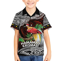 Papua New Guinea Christmas Family Matching Puletasi and Hawaiian Shirt - Polynesian Pride