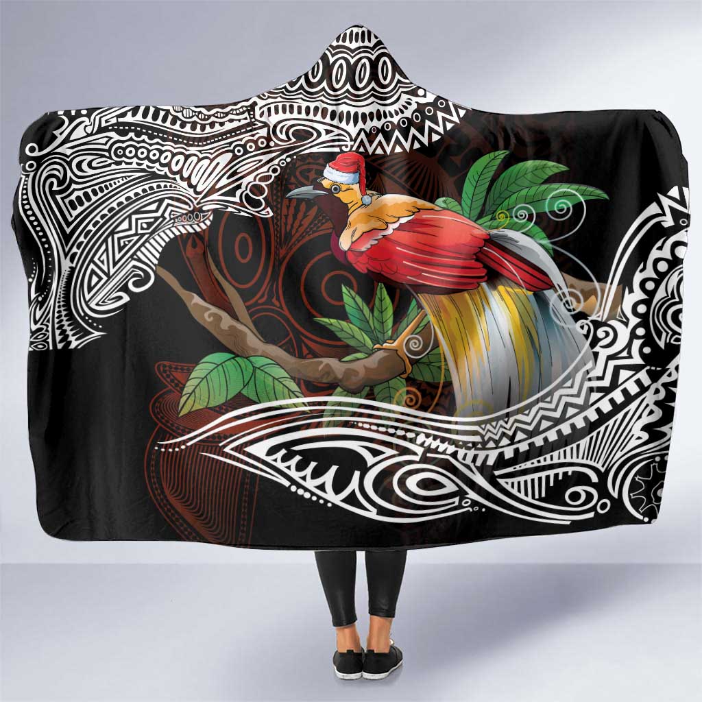 Papua New Guinea Christmas Hooded Blanket - Polynesian Pride