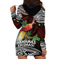 Papua New Guinea Christmas Hoodie Dress - Polynesian Pride