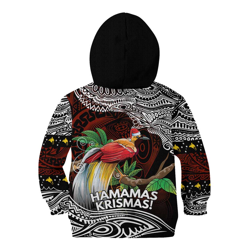 Papua New Guinea Christmas Kid Hoodie - Polynesian Pride
