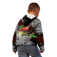 Papua New Guinea Christmas Kid Hoodie - Polynesian Pride