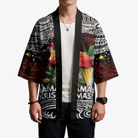 Papua New Guinea Christmas Kimono LT9 - Polynesian Pride