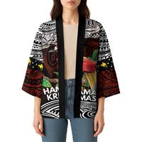 Papua New Guinea Christmas Kimono LT9 - Polynesian Pride