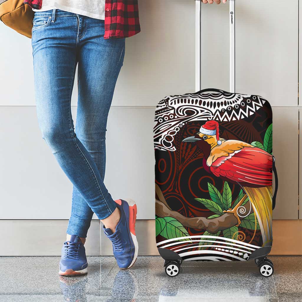 Papua New Guinea Christmas Luggage Cover LT9 - Polynesian Pride