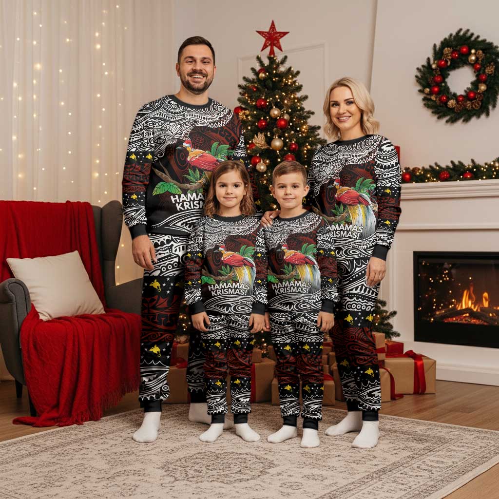 Papua New Guinea Christmas Pajama Set LT9 - Polynesian Pride