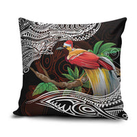Papua New Guinea Christmas Pillow Cover LT9 Black - Polynesian Pride