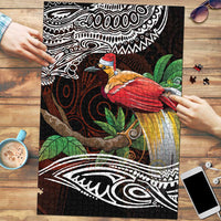 Papua New Guinea Christmas Puzzle LT9 Black - Polynesian Pride