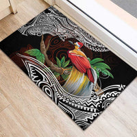 Papua New Guinea Christmas Rubber Doormat LT9 - Polynesian Pride