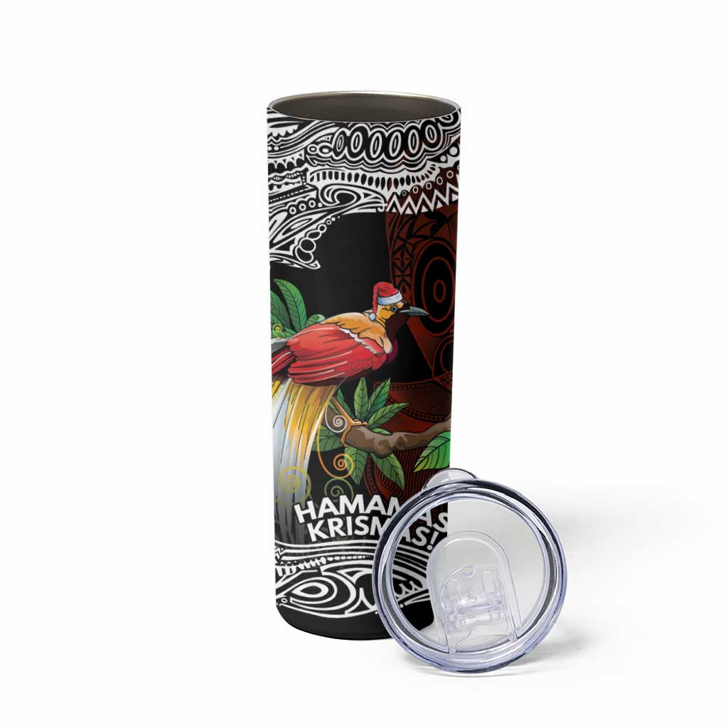 Papua New Guinea Christmas Skinny Tumbler - Polynesian Pride