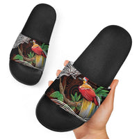 Papua New Guinea Christmas Slide Sandals LT9 - Polynesian Pride