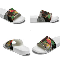 Papua New Guinea Christmas Slide Sandals LT9 - Polynesian Pride
