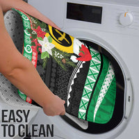 Vanuatu Pig's Tusk Meri Krismas! Bathroom Set Vanuatuan Sand Drawing Pattern - Polynesian Pride