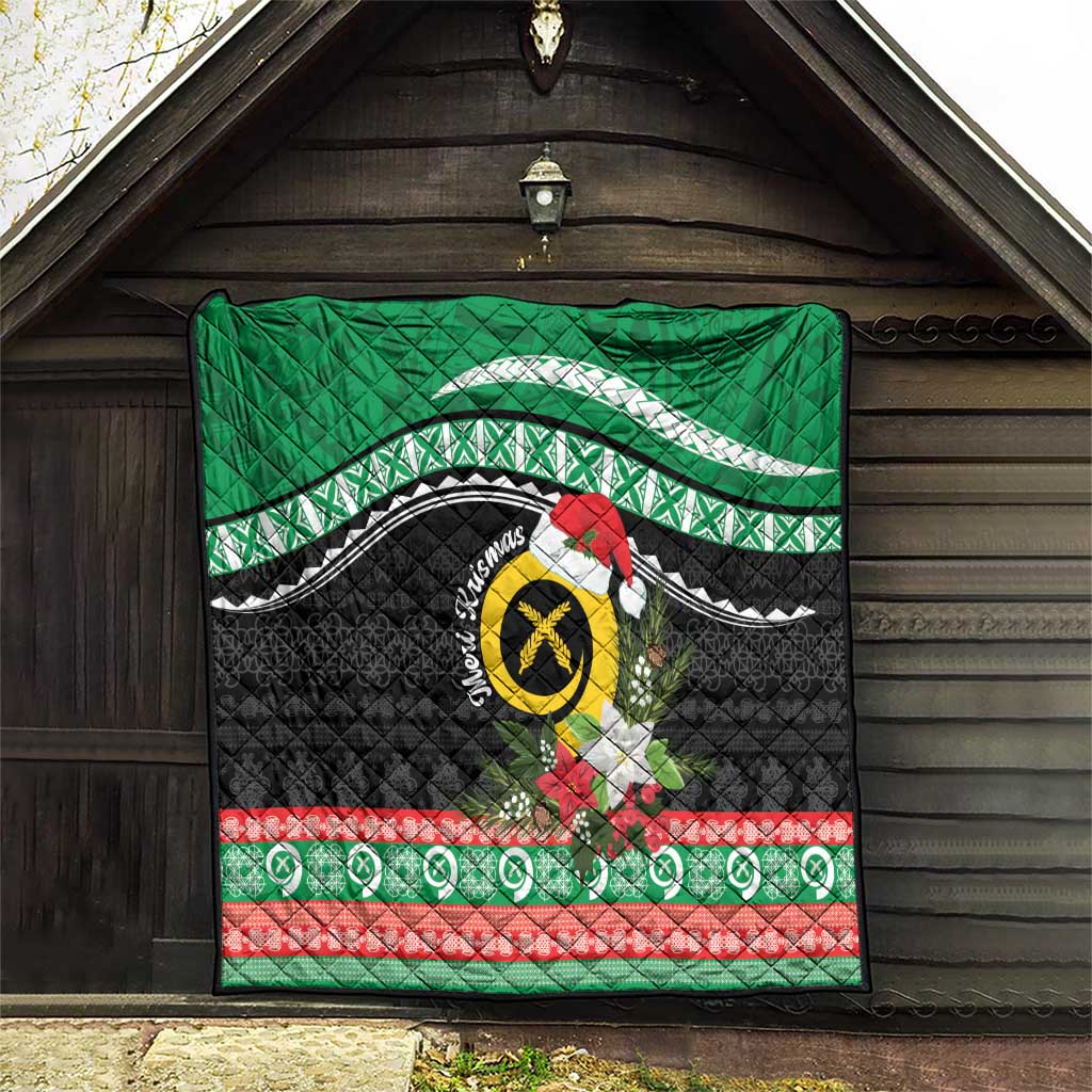 Vanuatu Pig's Tusk Meri Krismas! Quilt Vanuatuan Sand Drawing Pattern LT9 - Polynesian Pride