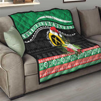 Vanuatu Pig's Tusk Meri Krismas! Quilt Vanuatuan Sand Drawing Pattern LT9 - Polynesian Pride